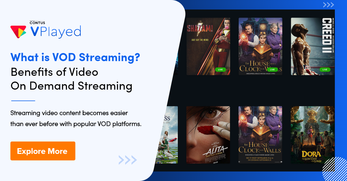 What is VOD Streaming? Benefits of VOD Streaming
